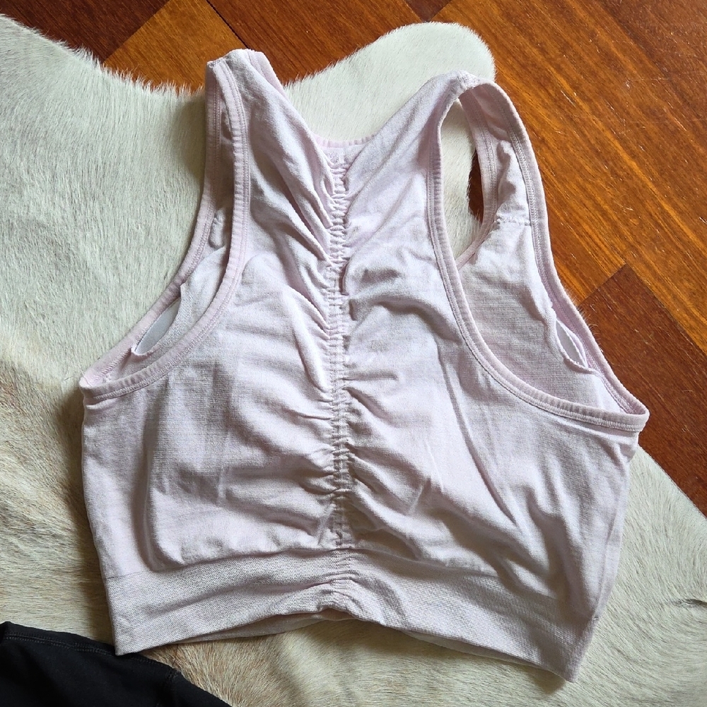 Puma Light Pink Performance Tank Top - Picture 4 of 5